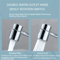 1080 Degree Rotating Kitchen Faucet Extender With Dual Mode Spray 6