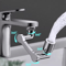 Stainless Steel Robotic Arm Faucet Aerator With 1080 Degree Swivel 3