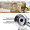 Stainless Steel Robotic Arm Faucet Aerator With 1080 Degree Swivel 4