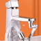 Stainless Steel 1440 Degree Swivel Robotic Arm Faucet Extender 4