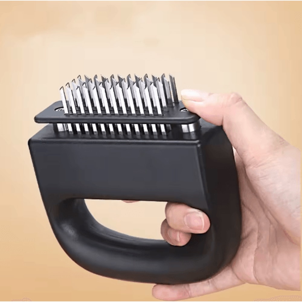 48 Needle Meat Tenderizer Tool For Juicy Flavorful Steaks 2