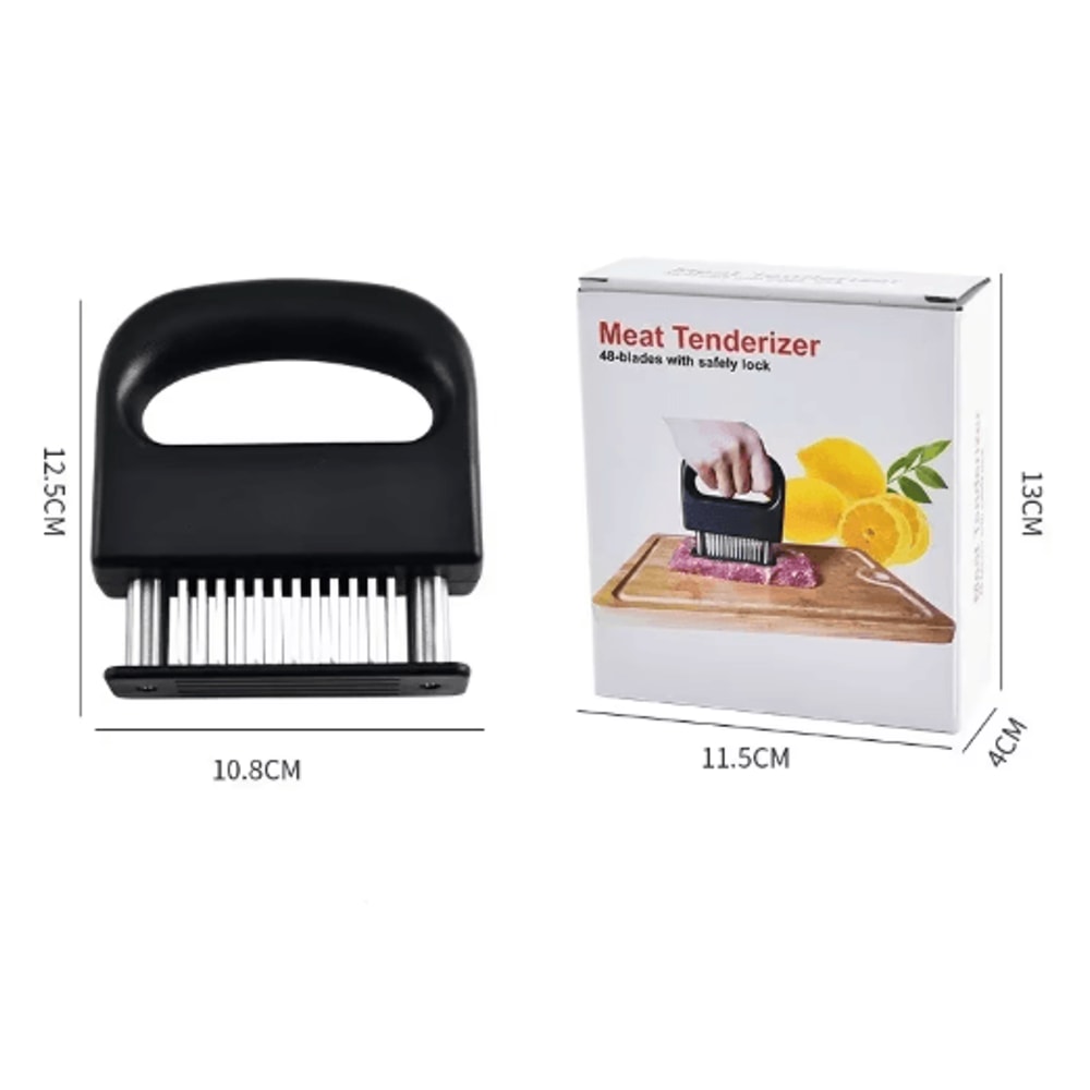 48 Needle Meat Tenderizer Tool For Juicy Flavorful Steaks 5