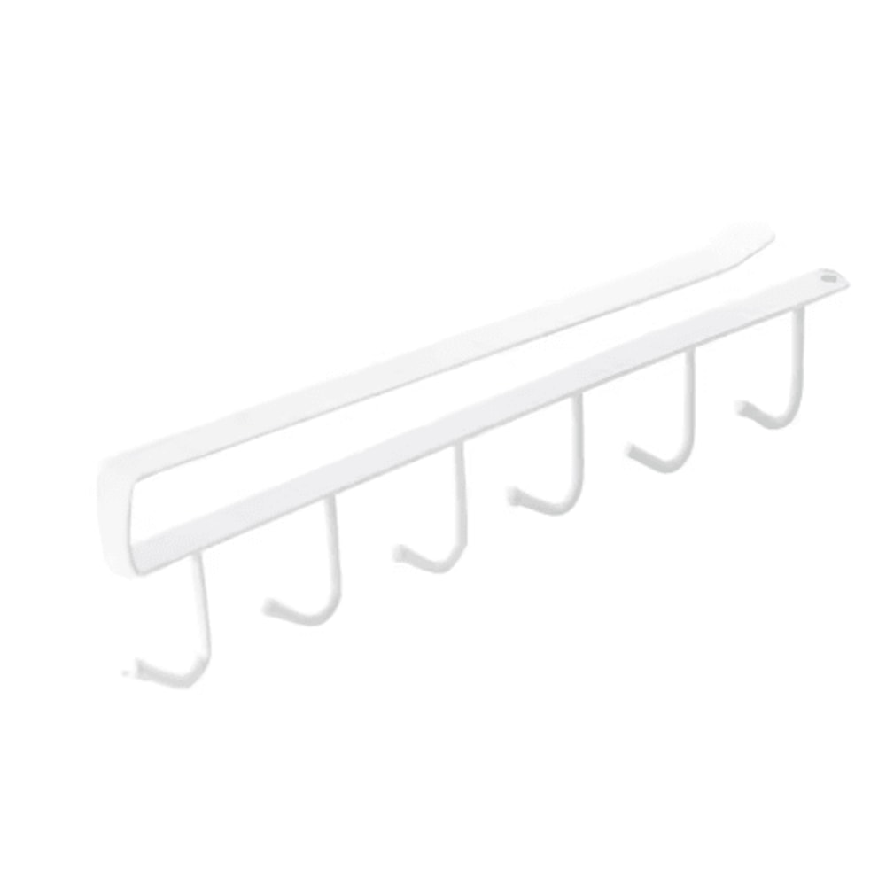 Multifunction 6 Hook Coffee Cup Holder Rack For Cabinet Storage 1
