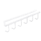 Multifunction 6 Hook Coffee Cup Holder Rack For Cabinet Storage 1