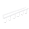 Multifunction 6 Hook Coffee Cup Holder Rack For Cabinet Storage 1