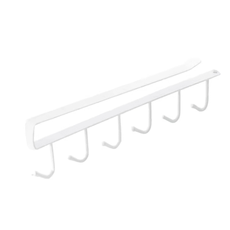 Multifunction 6 Hook Coffee Cup Holder Rack For Cabinet Storage 1
