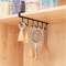 Multifunction 6 Hook Coffee Cup Holder Rack For Cabinet Storage 7
