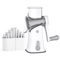 LMETJMA 5in1 Rotary Cheese Grater And Vegetable Slicer 3