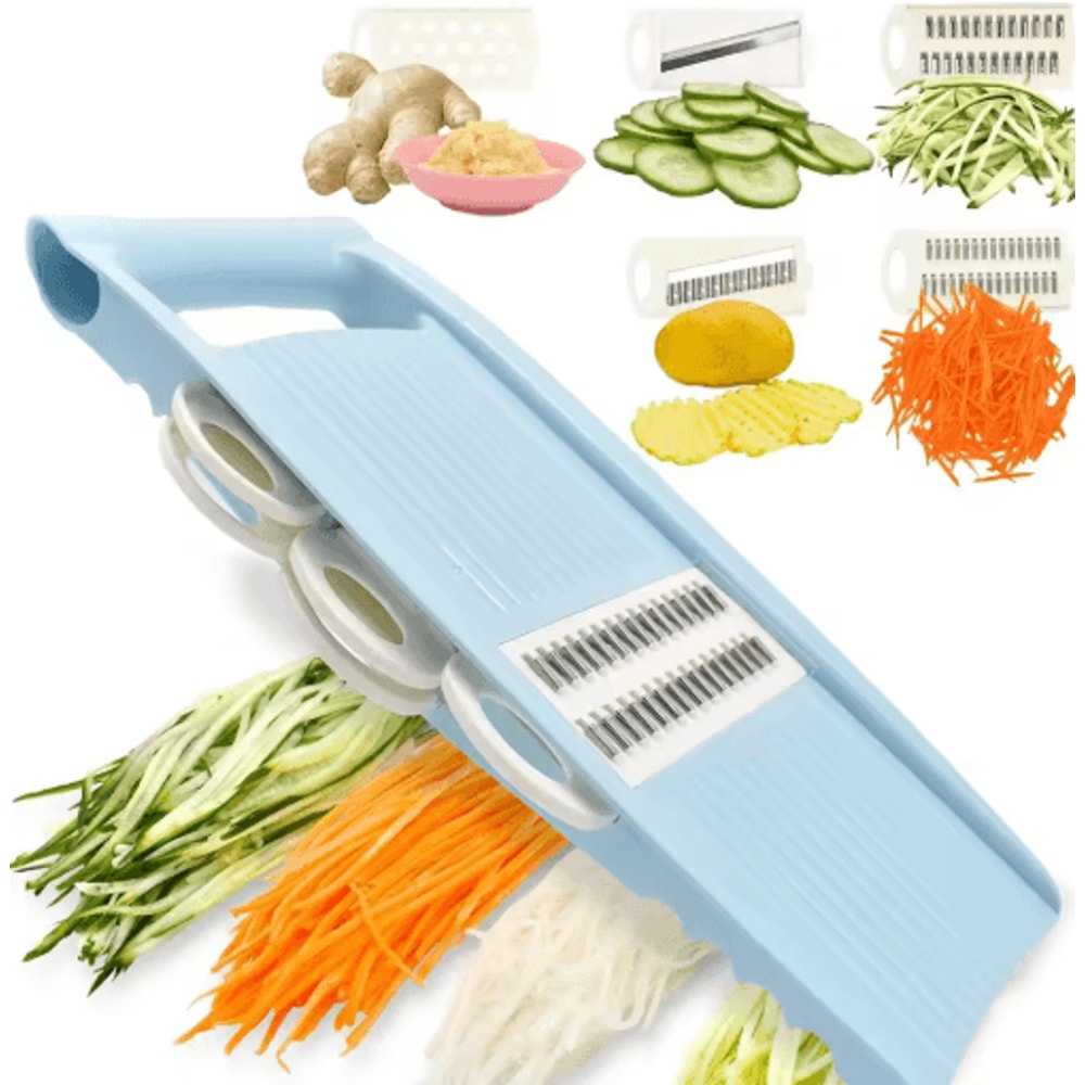 ProSlice 5in1 Mandoline Slicer And Potato Cutter 1