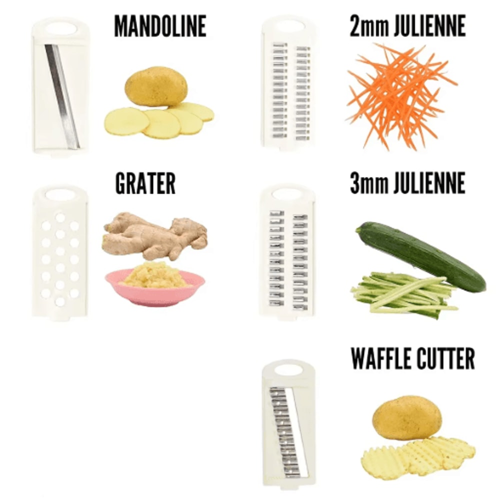 ProSlice 5in1 Mandoline Slicer And Potato Cutter 4