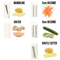 ProSlice 5in1 Mandoline Slicer And Potato Cutter 4