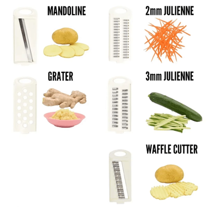 ProSlice 5in1 Mandoline Slicer And Potato Cutter 4