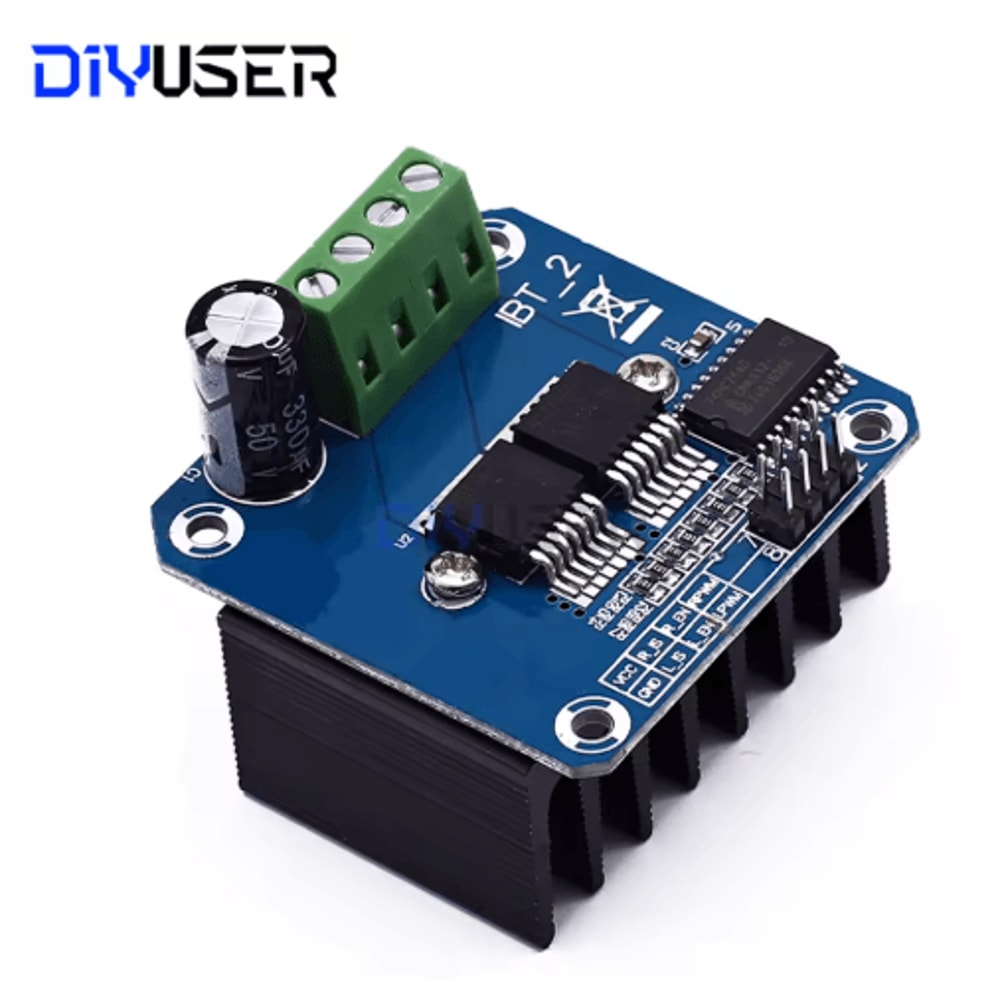 BTS7960 43A High Power HBridge Motor Driver Module For DC Motors And Peltier TEC 4
