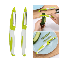 slicepro multi-functional stainless steel vegetable slicer and peeler