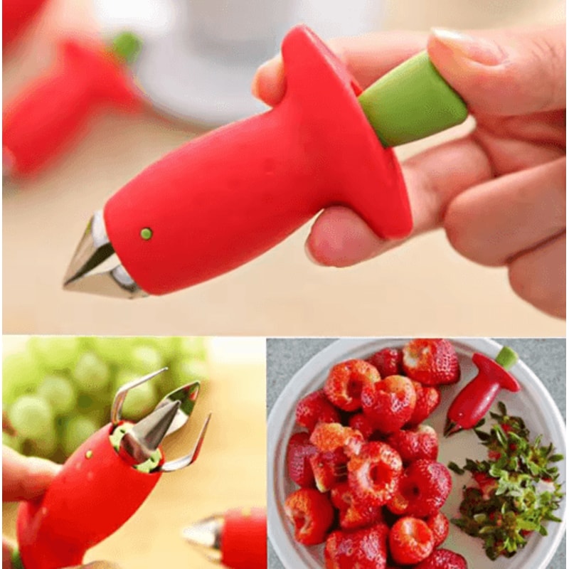 FreshCore Strawberry Huller And Pineapple Cutter Tool 0