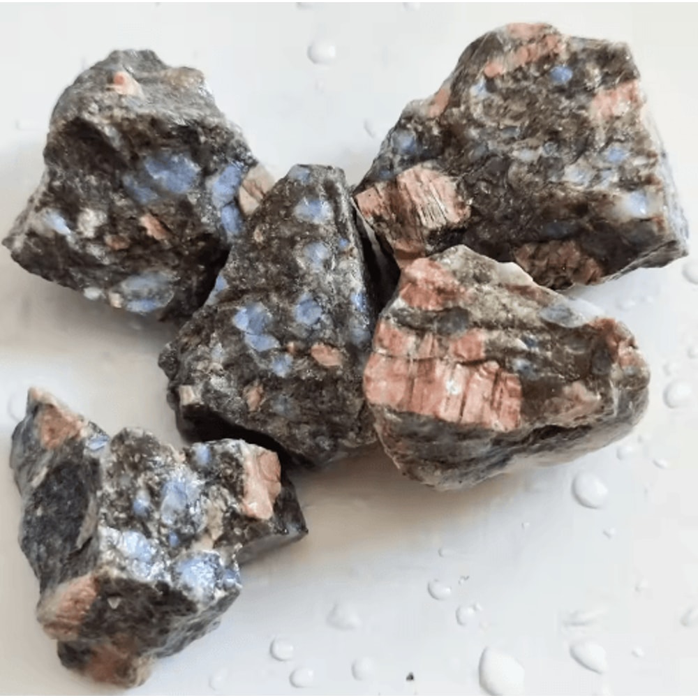 Natural Glaucophane Blue Reiki Meditation Stone Raw Mineral Specimen 2