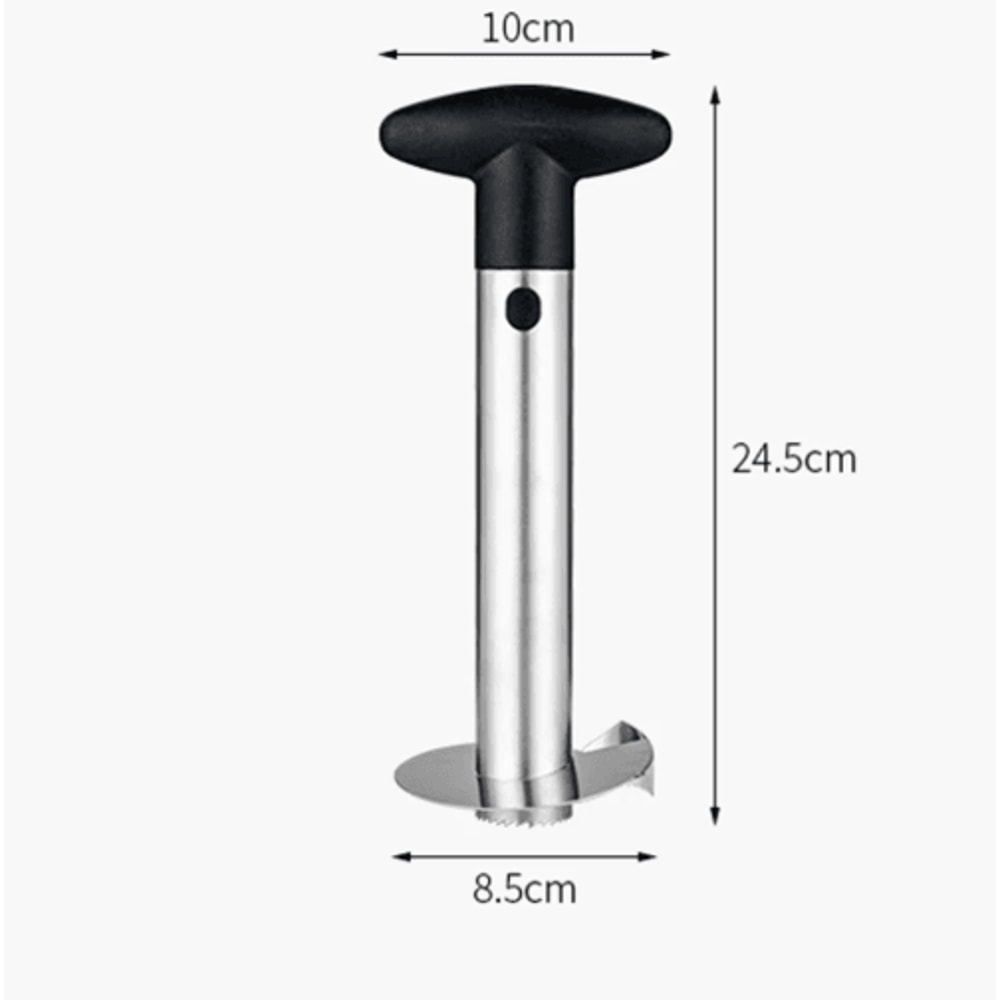 TropiCore Stainless Steel Pineapple Peeler And Corer Slicer 2