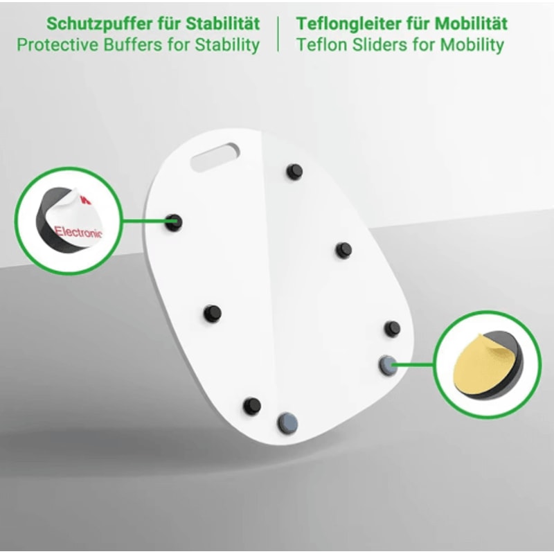 GlideBase Wooden Thermomix Sliding Tray For TM5 And TM6 5