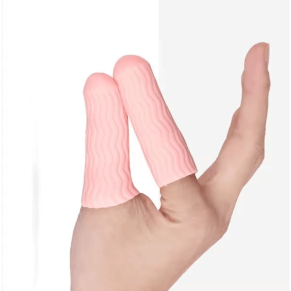 SafeGrip Silicone Heat Resistant Finger Protector Sleeves 2 Pack 7