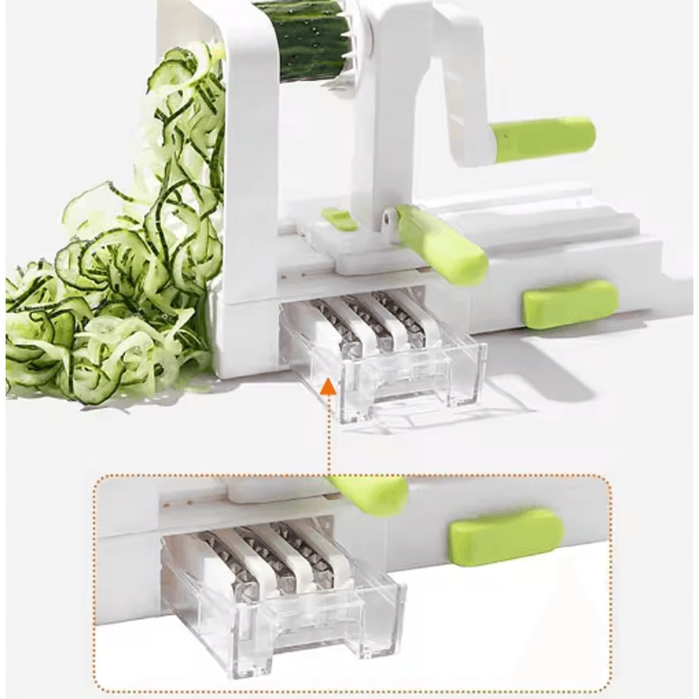 TwistPro 5Blade Vegetable Spiralizer And Zucchini Noodle Maker 4