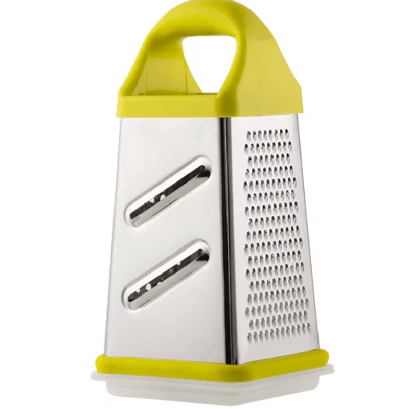 GrateMaster 4Side Stainless Steel Vegetable Grater And Chopper 2