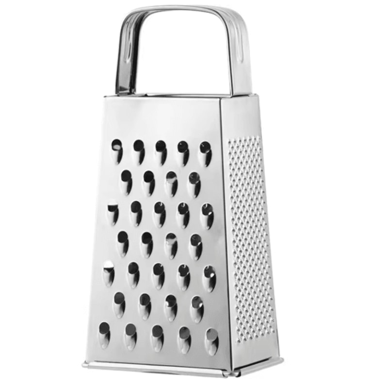 GrateMaster 4Side Stainless Steel Vegetable Grater And Chopper 3