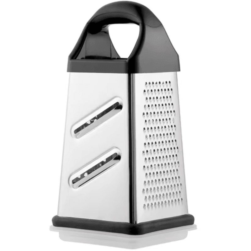 GrateMaster 4Side Stainless Steel Vegetable Grater And Chopper 4