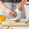 GrateMaster 4Side Stainless Steel Vegetable Grater And Chopper 6