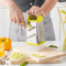 GrateMaster 4Side Stainless Steel Vegetable Grater And Chopper 9