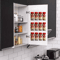 SpaceSaver 2Piece Wall Mounted Adhesive Spice Rack Organizer 5