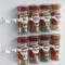 SpaceSaver 2Piece Wall Mounted Adhesive Spice Rack Organizer 0