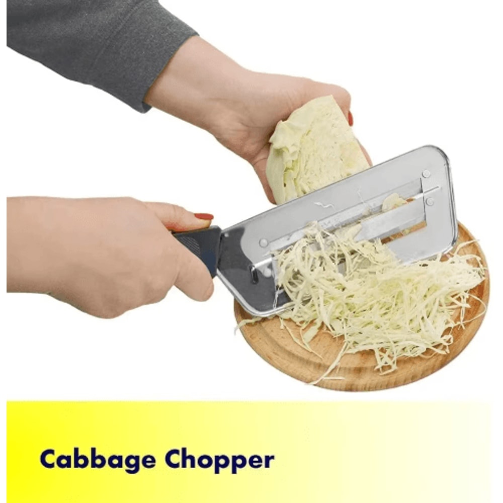 ProShred Stainless Steel Cabbage Cutting Knife For Vegetable Prep 4