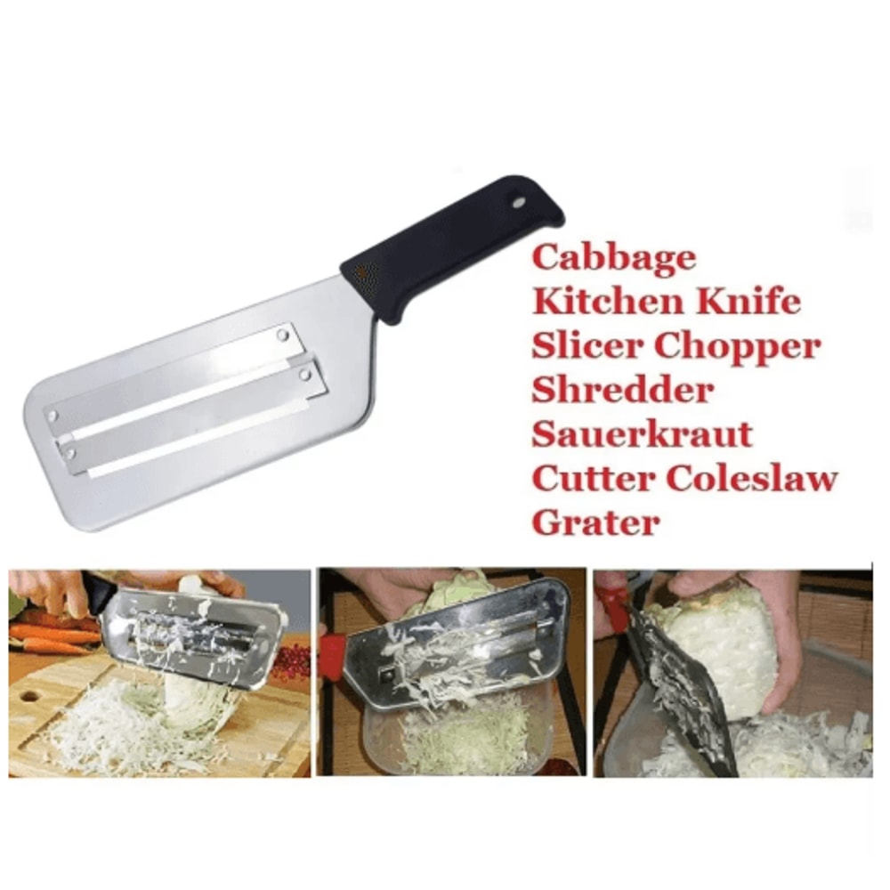 ProShred Stainless Steel Cabbage Cutting Knife For Vegetable Prep 5