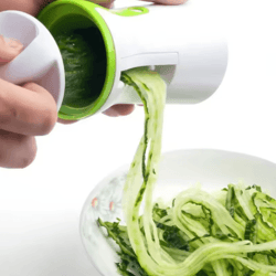 powertwist heavy duty vegetable spiralizer and zucchini noodle maker