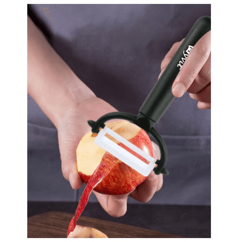 PureEdge Ceramic Vegetable Peeler And Zirconia Paring Knife 2