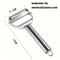 PrepPro 4in1 Stainless Steel Vegetable Grater And Slicer 2