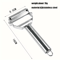 PrepPro 4in1 Stainless Steel Vegetable Grater And Slicer 2
