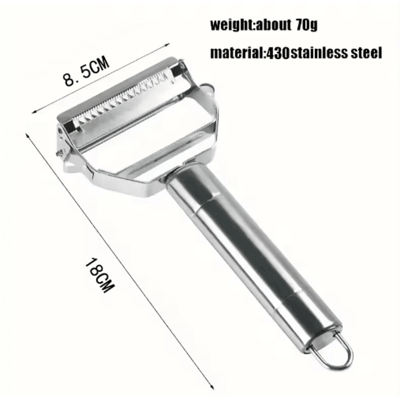 PrepPro 4in1 Stainless Steel Vegetable Grater And Slicer 2