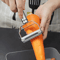 PrepPro 4in1 Stainless Steel Vegetable Grater And Slicer 5