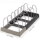 FlexiStore Expandable Stainless Steel Pots And Pans Organizer Rack 1