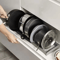 FlexiStore Expandable Stainless Steel Pots And Pans Organizer Rack 5