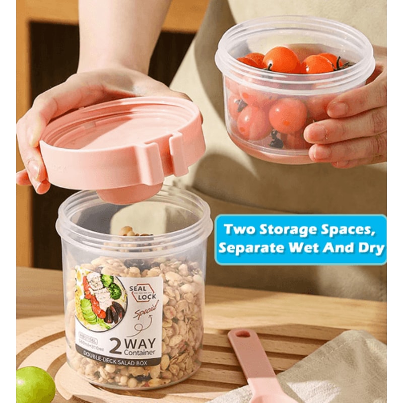 FreshCarry Breakfast On The Go Cup And Salad Container 7