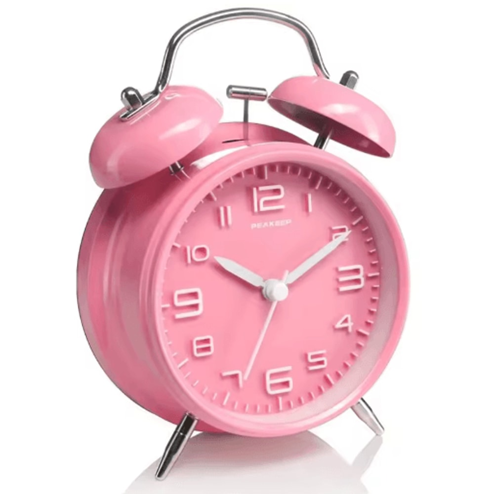 ClassicRing 4Inch Twin Bell Loud Alarm Clock With Backlight 1