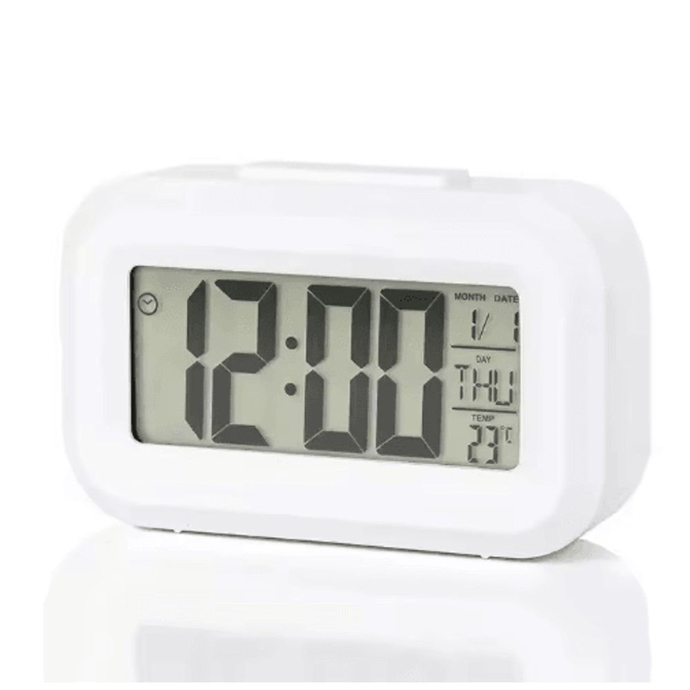 SmartGlow LED Digital Alarm Clock With Backlight And Snooze 1