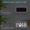 SmartGlow LED Digital Alarm Clock With Backlight And Snooze 2