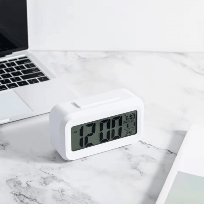 SmartGlow LED Digital Alarm Clock With Backlight And Snooze 3