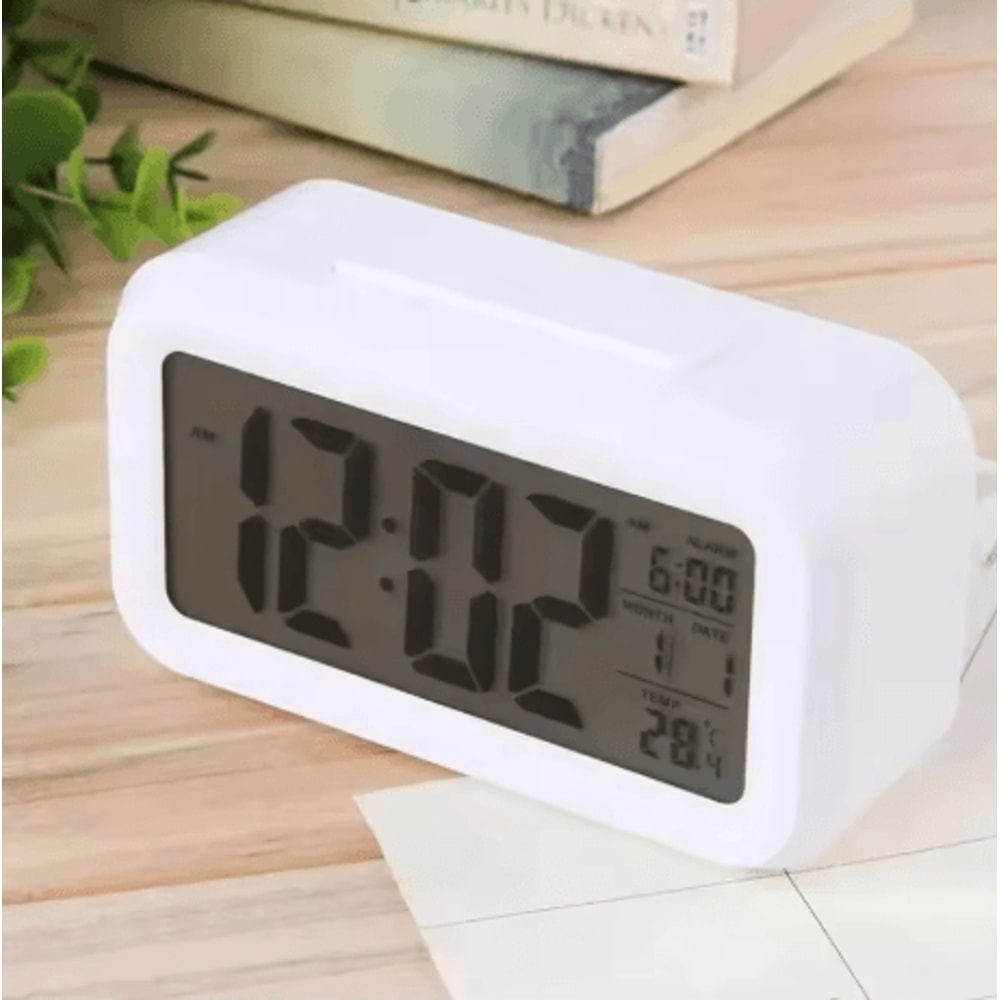 SmartGlow LED Digital Alarm Clock With Backlight And Snooze 5