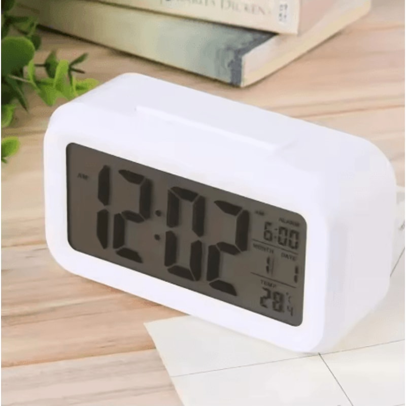 SmartGlow LED Digital Alarm Clock With Backlight And Snooze 5