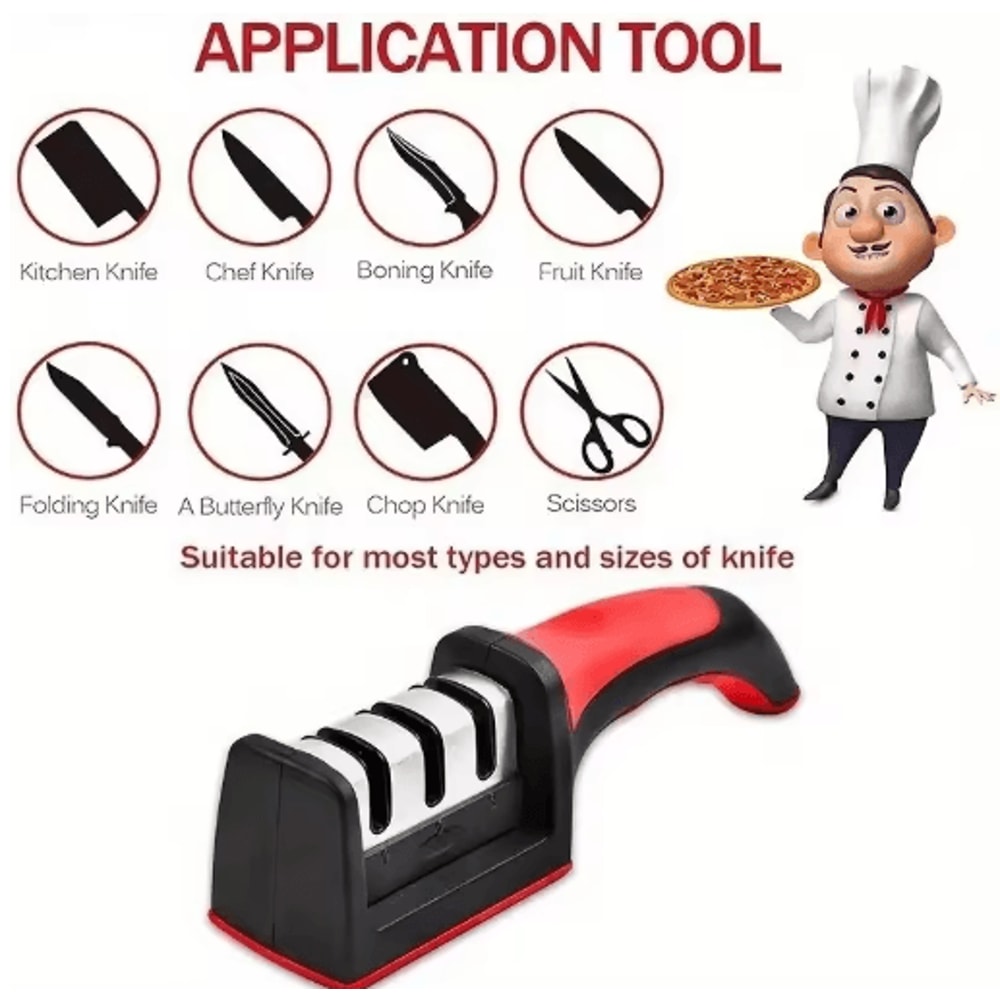 EdgeMaster 1Pack Manual Knife Sharpener Quick Edge Maintenance Tool 4