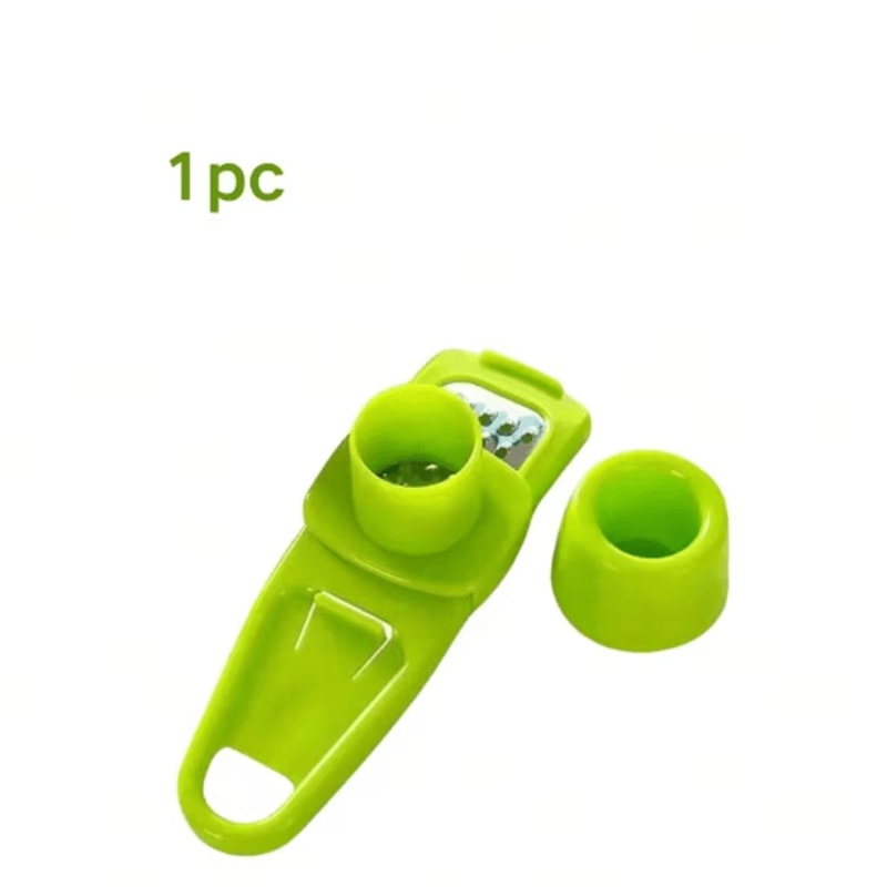Mini Garlic Grinder Manual Garlic Press Compact Kitchen Gadget For Quick Garlic Mashing 4